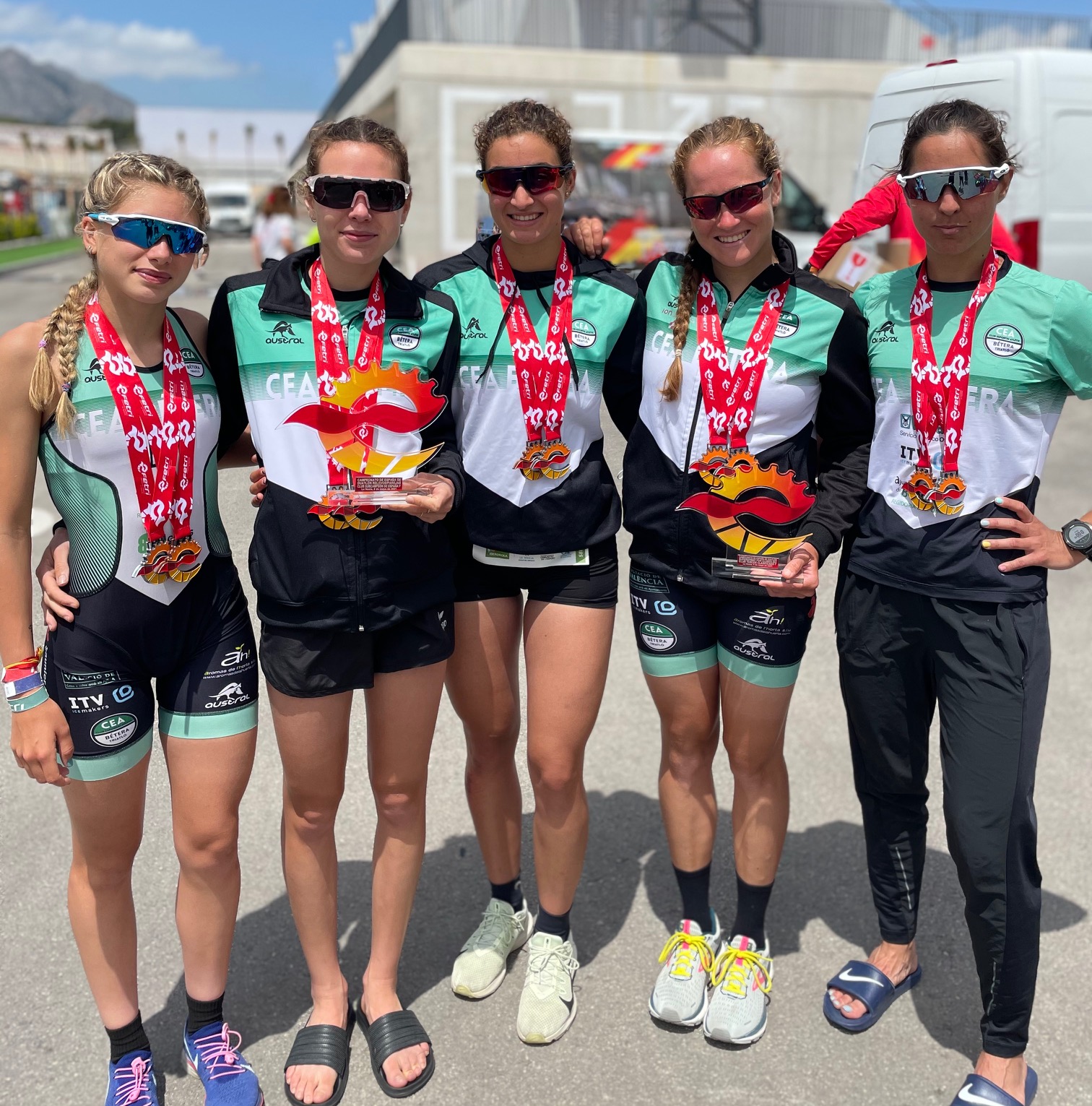 4ª en la liga nacional de triatlón. Mejor resultado de un club valenciano en primera división.