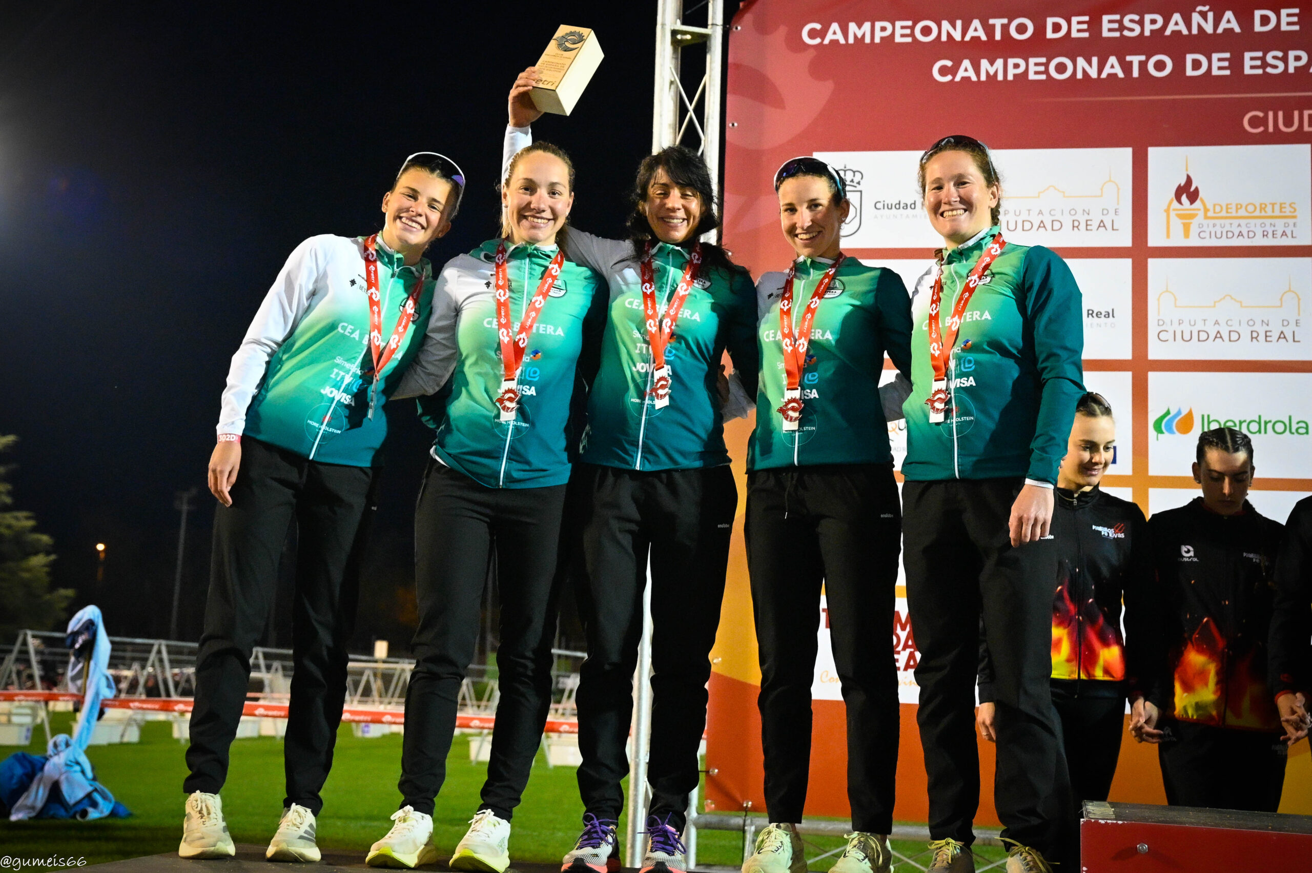 El CEA Bétera firma un gran fin de semana en Ciudad Real con tres podios nacionales